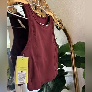 all in motion maroon/red sports top